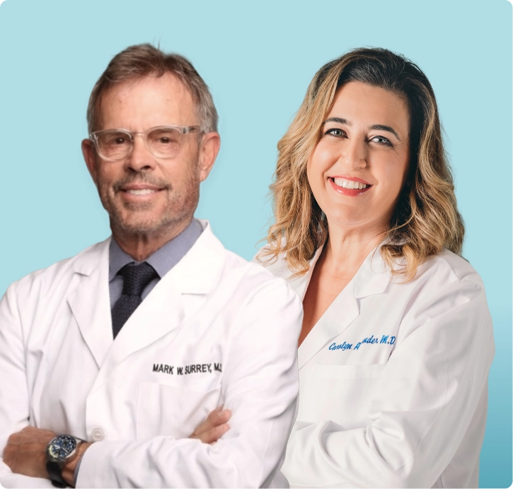 Fertility Experts Dr. Mark Surrey and Dr. Carolyn Alexander